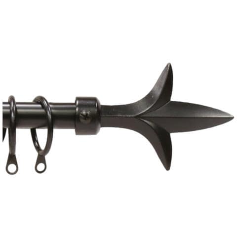 Scorritenda Estensibile Black Lancia Brixo - Estensibile Da 71 Cm A 122 Cm - Foto 1