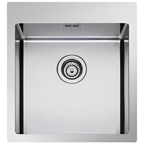 Lavello inox spazzolato Serie SPAZIO raggio 15 mm, - Foto 1