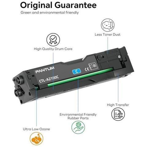 TONER PANTUM CTL-A2100C CIANO 1000 PER CM2100ADW 1000PG TONER+DRUM - Foto 1