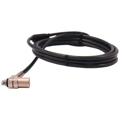 D31817 cavo di sicurezza Nero 2 m - Foto 2