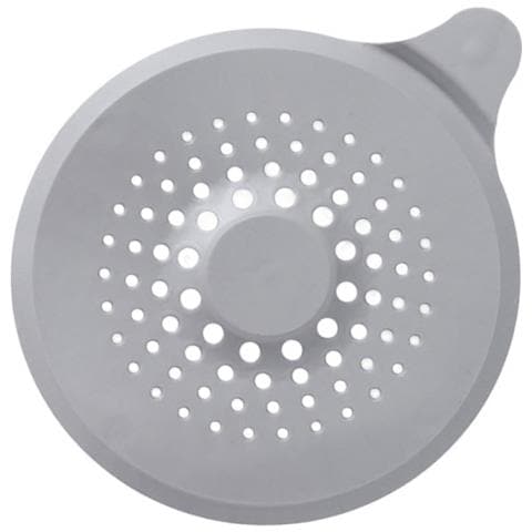 Set Da 2 Acchiappa Capelli In Silicone Per Scarico, Copertura Per Scarico Doccia Grey - Foto 6