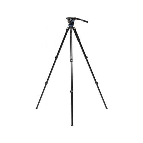 A373F - Treppiede singolo in alluminio con testa video fluida S8Pro - Foto 1