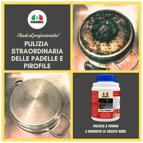 Puli Forno 1kg  + Tampone Per Forno - Gel Disincrostante Forte Per La Pulizia Di Forni E Barbecue - Foto 2