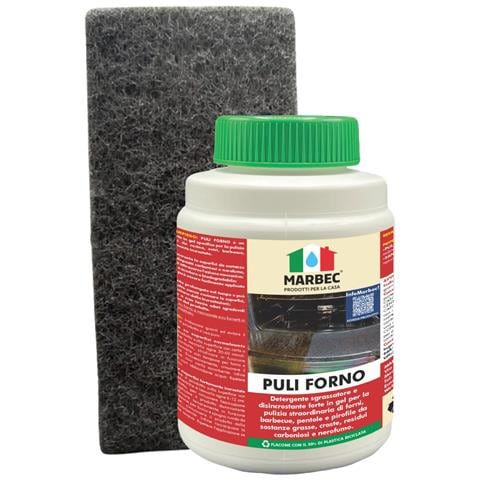Puli Forno 1kg  + Tampone Per Forno - Gel Disincrostante Forte Per La Pulizia Di Forni E Barbecue - Foto 1