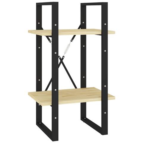 Lusso Casadino - Libreria A 2 Ripiani 40x30x70 Cm In Legno Massello Di Pino - Foto 1