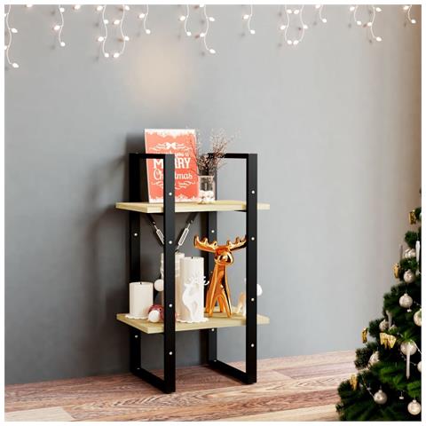 Lusso Casadino - Libreria A 2 Ripiani 40x30x70 Cm In Legno Massello Di Pino - Foto 8