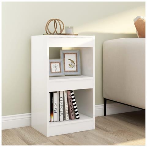 Lusso Casadino -  Libreria/divisorio Bianco 40x30x72 Cm - Foto 8