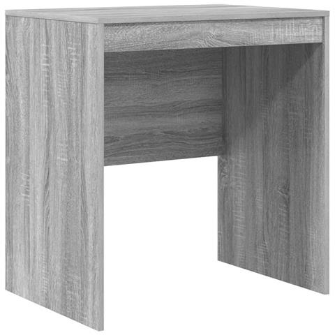 Scrivania Grigia Grigio sonoma Truciolare 70 x 50 x 76 cm - Foto 1