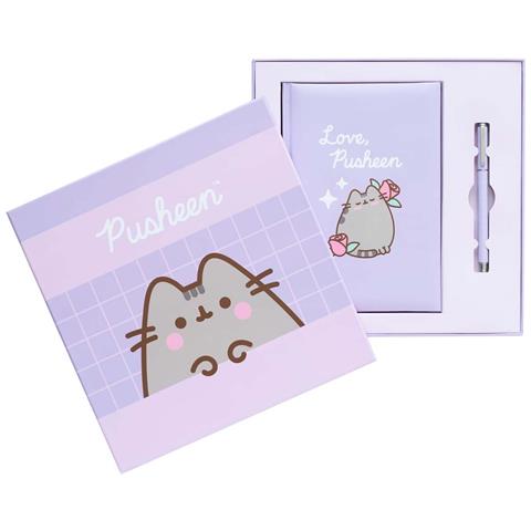 Set Taccuino A5 Con Penna Collezione Moments Copertina Rigida, Viola - Foto 1