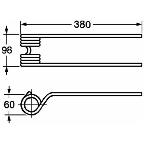 Dente Girello Adattabile Pottinger Filo 9 - Foto 1