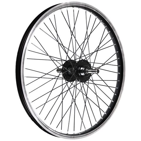 Ruota 20x1.75 Bmx Post. Mono 48f Perno 14mm Nera - Foto 1