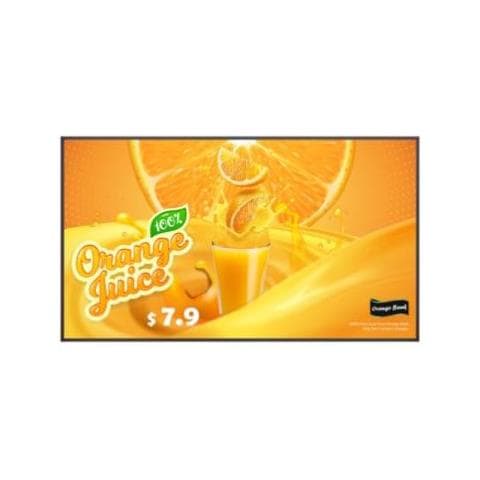 55UH5Q-E visualizzatore di messaggi Pannello piatto per segnaletica digitale 139,7 cm (55") LCD Wi-Fi 500 cd /m² 4K Ultra HD Nero WebOS 24/7 - Foto 1