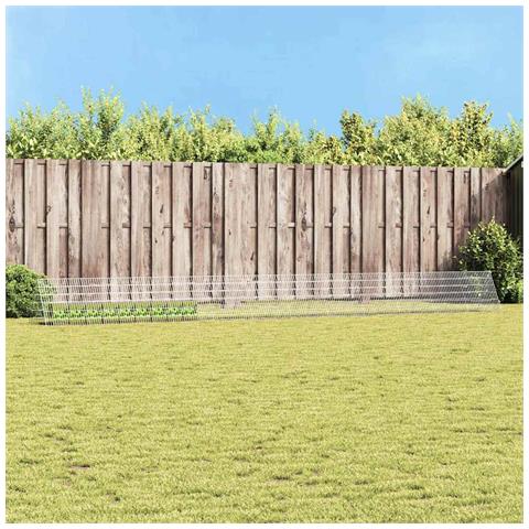 Gabbia per Conigli Argento 650 x 55 x 55 cm Acciaio zincato - Foto 2