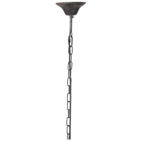 Lampada Da Soffitto In Metallo Nero D69x86h Cm - Foto 5