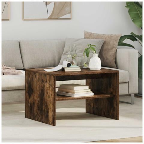 Tavolino da salotto Rovere fumé 60 x 50 x 40 cm - Foto 2