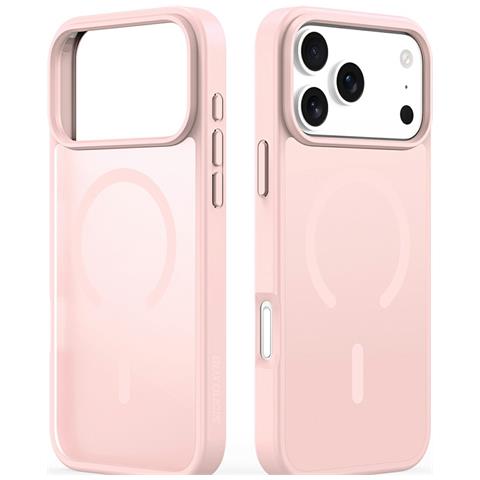 Cover per iPhone 17 Pro Max - TPU+PC, Rosa, MagSafe - Foto 4