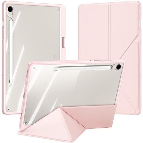 Cover per Galaxy Tab S10 FE - TPU+PC+Pelle /PU, Trasparente - Foto 2