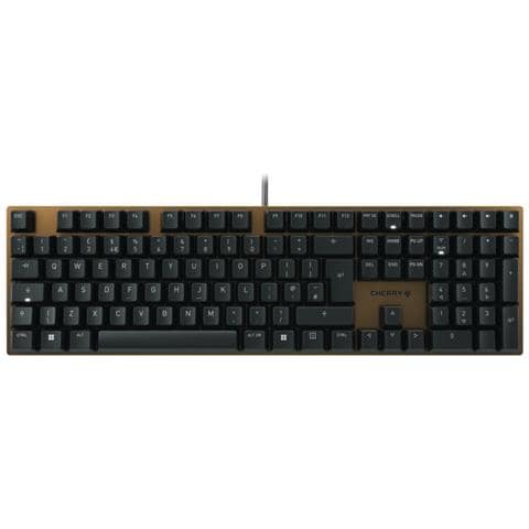 KC 200 MX tastiera Universale USB QWERTY Inglese Nero, Bronzo - Foto 1