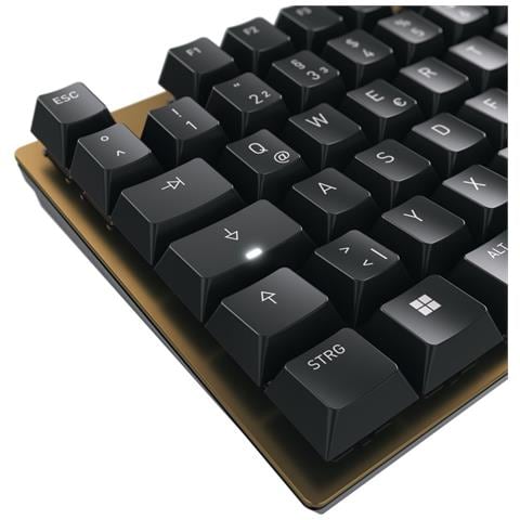 KC 200 MX tastiera Universale USB QWERTY Inglese Nero, Bronzo - Foto 6