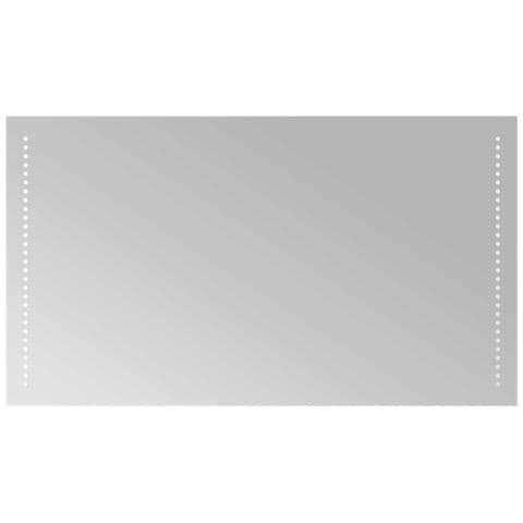 Specchio da bagno LED Trasparente 50 x 90 cm vetro temperato - Foto 1