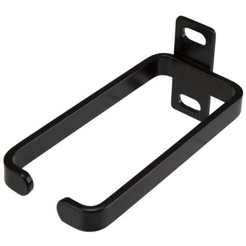 Gancio con anello a D per gestione cavi in server rack verticale 1U - 4,5 x 10 cm - Foto 1
