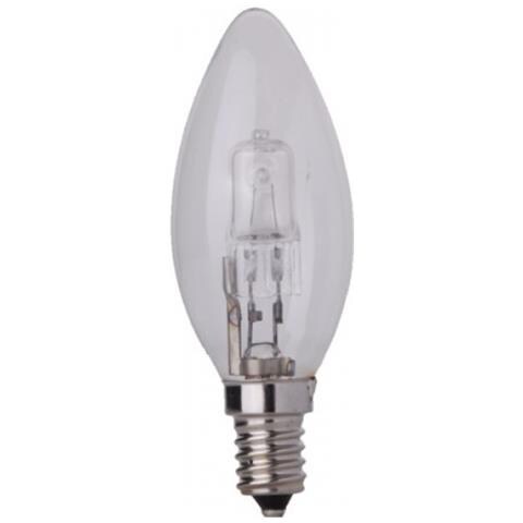 Lampadina alogena chiara luce calda 2850 K E 14 W 42 V 230 - Foto 4