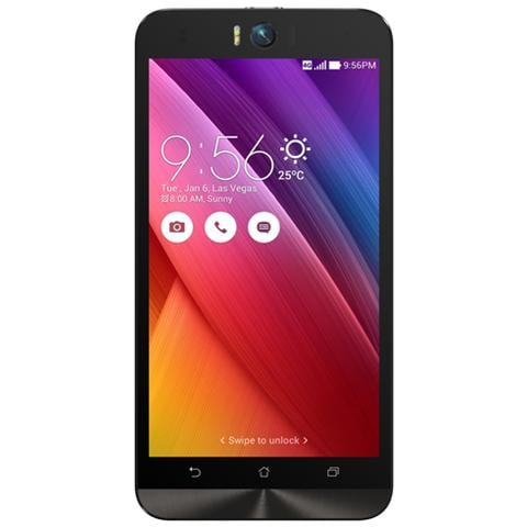 ZenFone Selfie 16 GB 4G / LTE Dual Sim Display 5.5" Full HD Slot Micro SD Fotocamera 13 Mpx Android Italia Nero - Foto 2