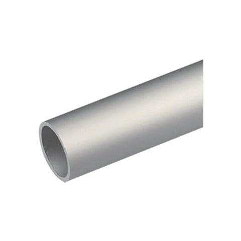Profilo Per Rivestimento Tipo Tondo - Mm 10x1 - Mt 1 Col. argento - Foto 1