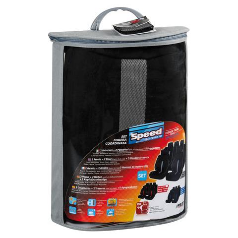 Set Fodere Speed Black And Grey - Foto 2