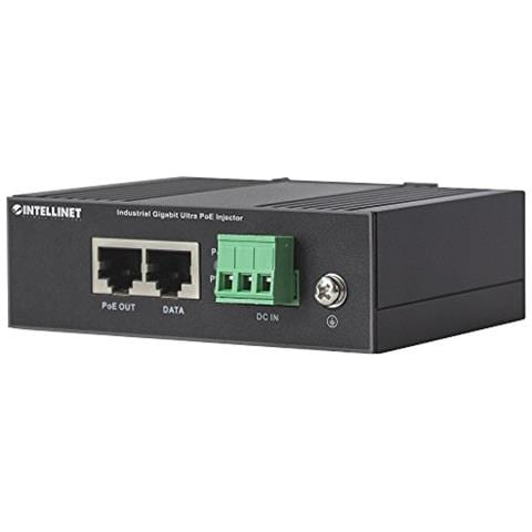 I-SWHUB IND-POE60W - Iniettore Industriale per Guida DIN Gigabit Ultra PoE 60W - Foto 1