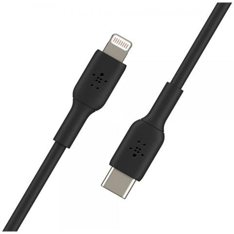 Lightning / USB-C Cable 1m PVC, mfi certified, white - Foto 3