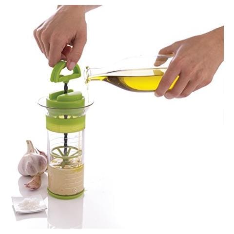 F26908 - Trottola Salse Salse Mischia Nella Silicon E Acciaio Inossidabile, Colore: Verde - Foto 2