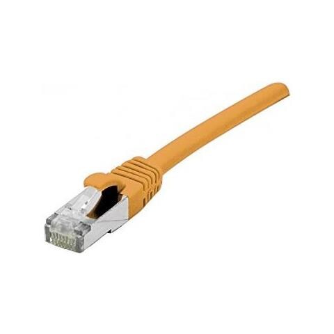 858532 Cavo Di Rete (patch Cord Rj45 Cat. 6a S / ftp Lszh Snagless Orange- 1 M Full Copper) - Foto 1