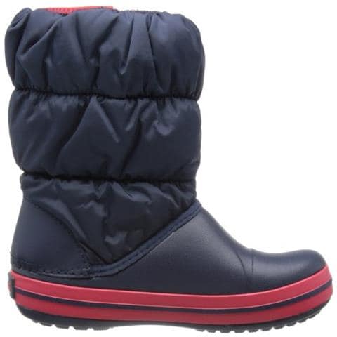 Crocs, Winter Puff Boot K, Stivaletti, Unisex - Bambino, Blu (nard), 23/24 - Foto 2