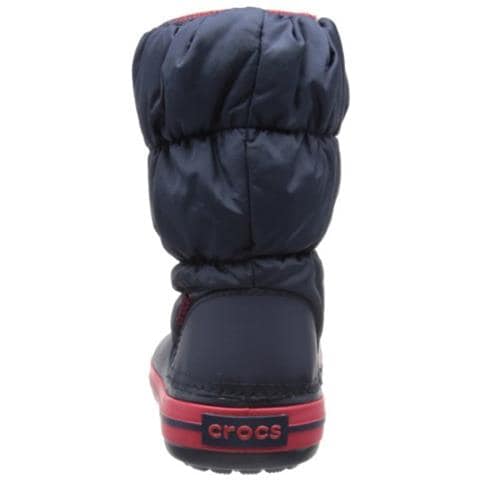 Crocs, Winter Puff Boot K, Stivaletti, Unisex - Bambino, Blu (nard), 23/24 - Foto 5