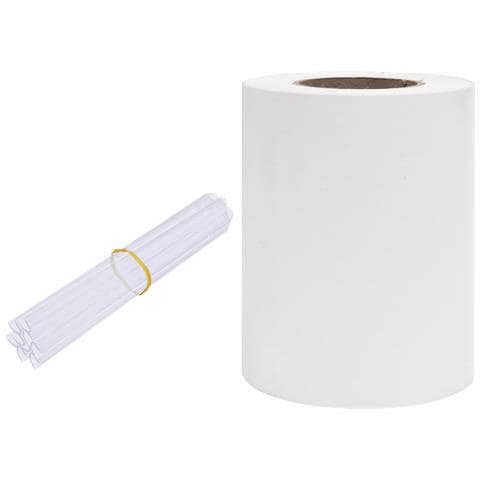 Recinzione Frangivento Da Giardino Pvc 70x0,19 M Bianco - Foto 1