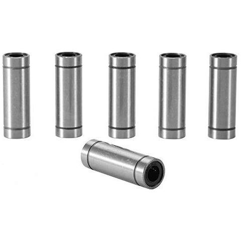 6pcs Lm8luu Palla Lunga Cuscinetti Lineari A Doppia Tenuta Boccola Per Stampante 8 Millimetri Rod 3d Cnc Parts - Foto 4