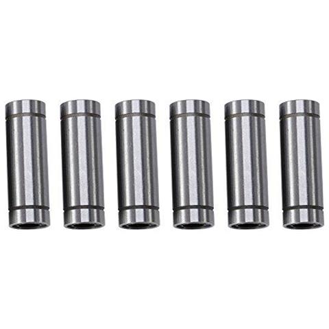 6pcs Lm8luu Palla Lunga Cuscinetti Lineari A Doppia Tenuta Boccola Per Stampante 8 Millimetri Rod 3d Cnc Parts - Foto 1