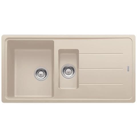 Lavello BFG651SH 1 Vasca e 1 Vaschino Gocciolatoio Reversibile Dimensioni 97 x 50 cm Colore Sahara Serie Boston - Foto 4