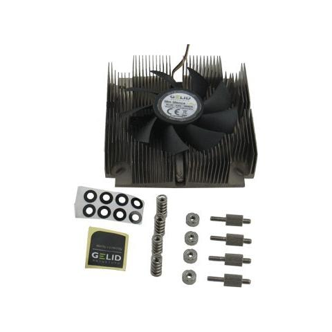 Silent, Processore, Refrigeratore, Socket H2 (LGA 1155) , Socket H (LGA 1156) , Socket T (LGA 775) , Nero, 93,5 x 95 x 28 mm - Foto 2
