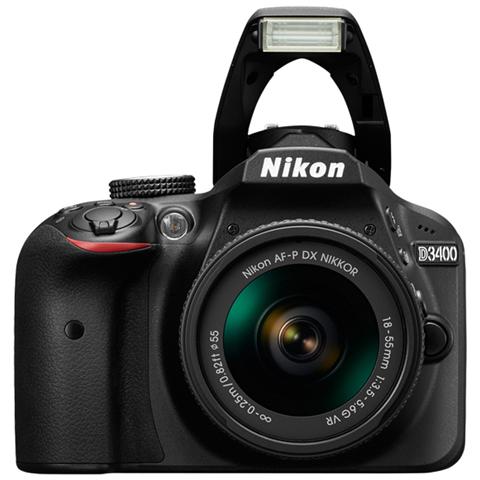 D3400 + AF-P DX NIKKOR 18-55mm f / 3.5-5.6G VR, Auto, Nuvoloso, Direct sunlight, Flash, Fluorescente, Incandescente, Ombra, Paesaggio, Ritratto, Neutrale, Vivace, AC, Batteria, Kit fotocamere SLR, TTL - Foto 9