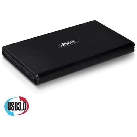 BX-2525U3, HDD, SATA, 3.0 (3.1 Gen 1) , Micro-USB B, Nero, Alluminio - Foto 1