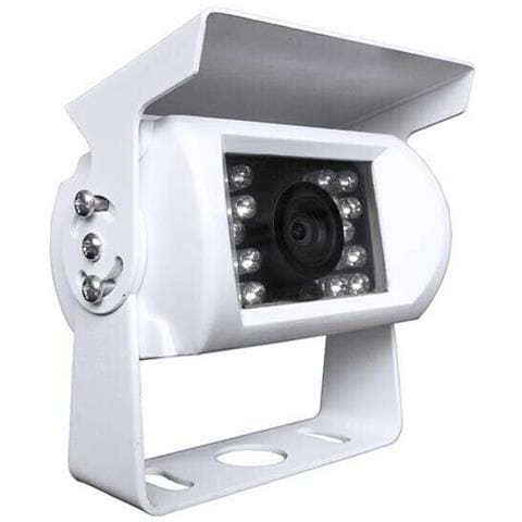 Telecamera ccd 18 led infrarossi camera retromarcia per camper camion furgone - Foto 1