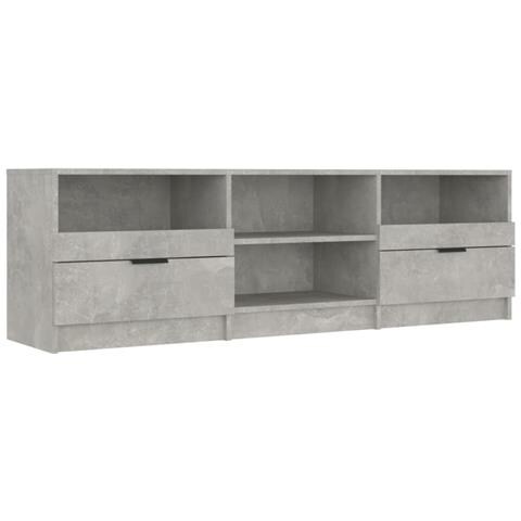 Mobile Per Tv Grigio Cemento 150x33,5x45cm Legno Ingegnerizzato - Foto 1