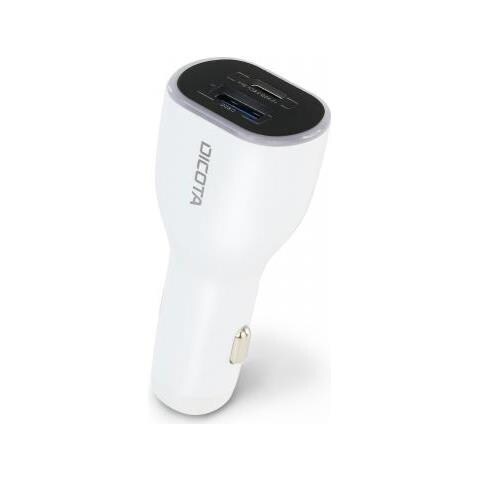 D31932 Caricabatterie Per Dispositivi Mobili Bianco Auto - Foto 2