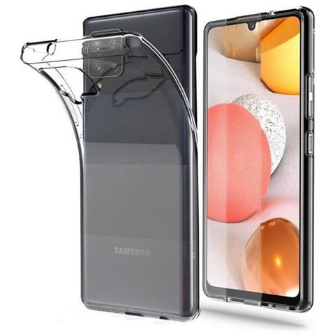 Ultra Slim Custodia Tpu Silicone 0,3mm Cover Case Per Samsung Galaxy A42 5g A426 Trasparente - Foto 1