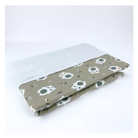 Coperta Lettino Baby Idea Mob Orso Beige - Foto 1