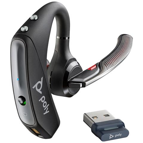 Poly Cuffie Bluetooth Voyager 5200 Usb-a + Dongle Bt700 - Foto 5