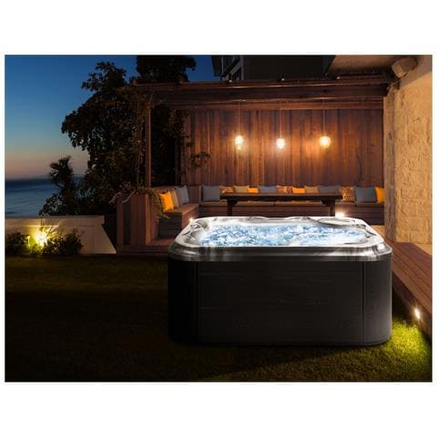 Vasca Idromassaggio Da Esterno Con Led Tularosa Grigio Grafite - Foto 1