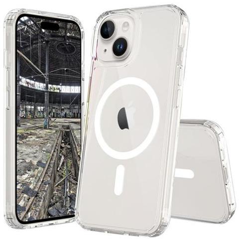 Pankow Clear Magsafe Custodia Per Cellulare 17 Cm (6.7"") Cover Trasparente - Foto 1